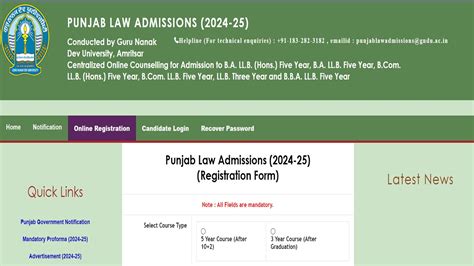 gndu registration number|Search Particulars .